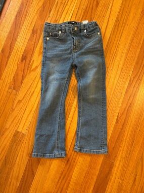 7 For All Mankind Kids Dark Blue Stretch Denim Jeans